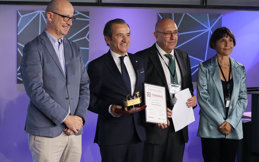 ProDespachos reconoce a Tomarial con el premio a la mejor trayectoria profesional