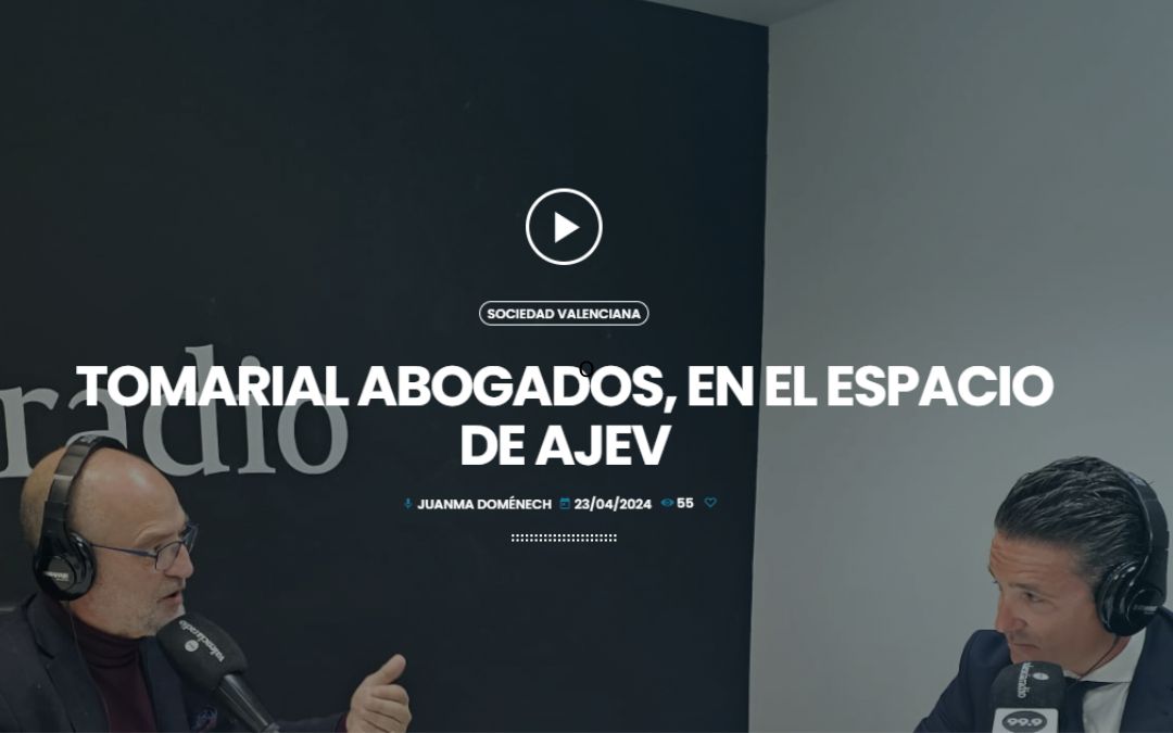 Interview with Miguel Ángel Molina on the Sociedad Valenciana program on 99.9 Valencia Radio